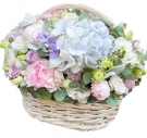 Large Basket of Mixed flowers