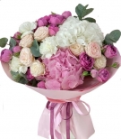 White & Pink Luxury Bouquet