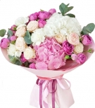 White & Pink Luxury Bouquet