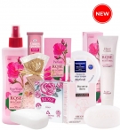 Large Rose Cosmetics set