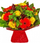 Shining flower bouquet "Passion"