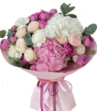 White & Pink Luxury Bouquet