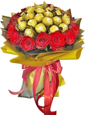 Gold in Red - 4 sizes