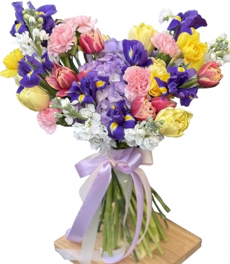 Spring Dopamine Sparkling bouquet