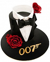 For Men Biscuit Cake Individual image 0