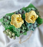 Chocolate Orchids & Hydrangeas Box image 0